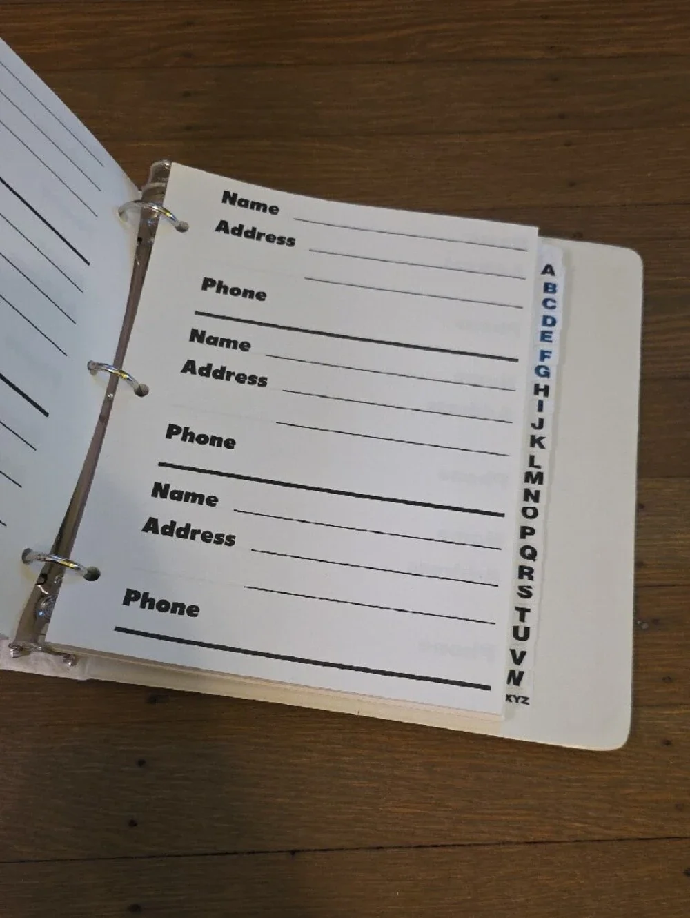 Giant Print Address Book/ Compact Edition With Marker. NEW